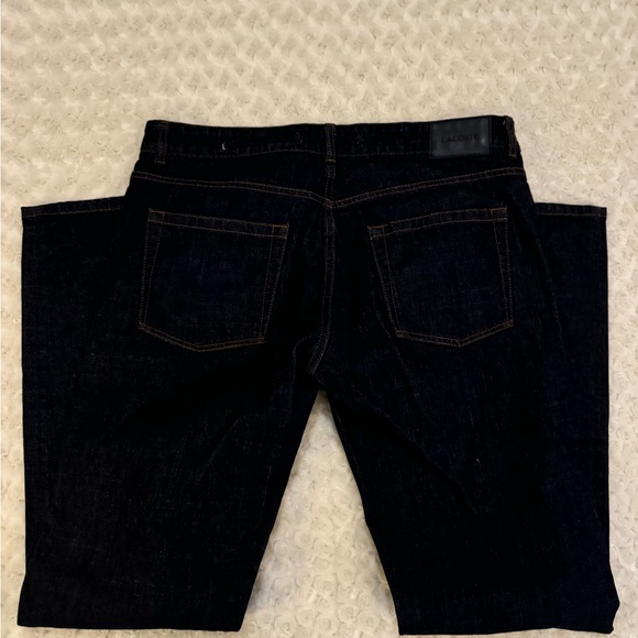 Men’s Lacoste Dark Wash Jeans 36 w 34 length like new - Picture 3 of 8